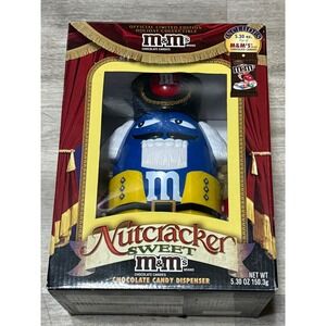 M&M's Nutcracker‎ Candy Dispenser Limited Edition Holiday Collectible 5.3oz